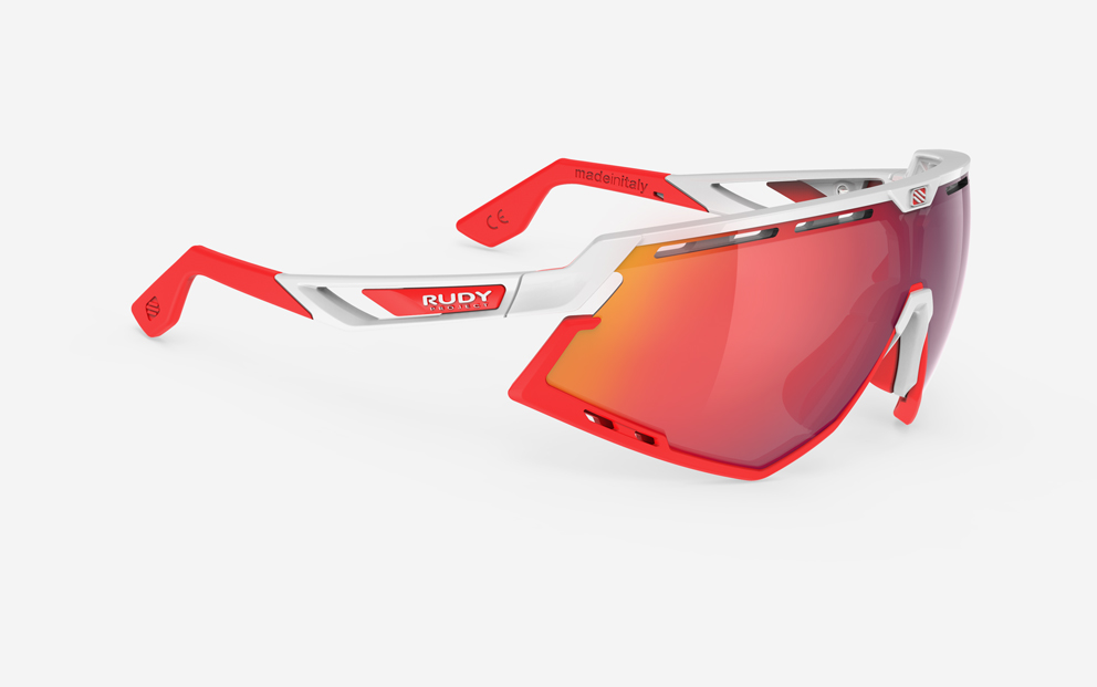 White Gloss/Red Fluo - RP Optics Multilaser Red